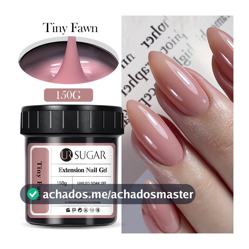 UR SUGAR 150g Gel De Extensão De Unhas Branco Lácteo Nude Pink Construção Rápida Géis UV Duros Auto-Nivelamento