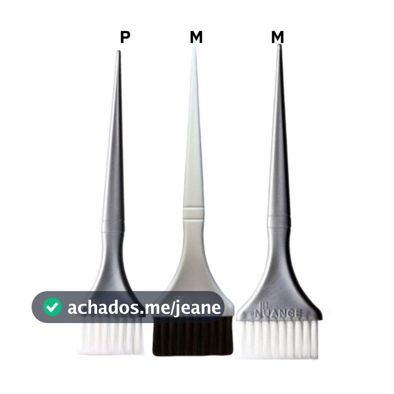 3 Pinceis Para Descoloração/mechas/esfumado Nuance (escolha o seu)