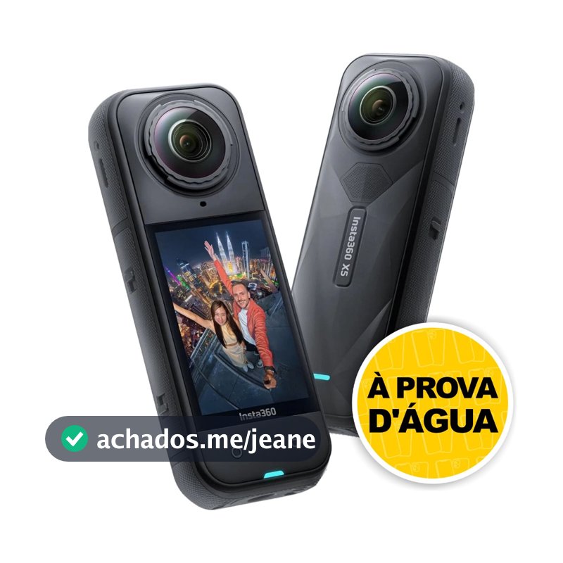 Câmera de Ação Insta360 X5 360° 8K