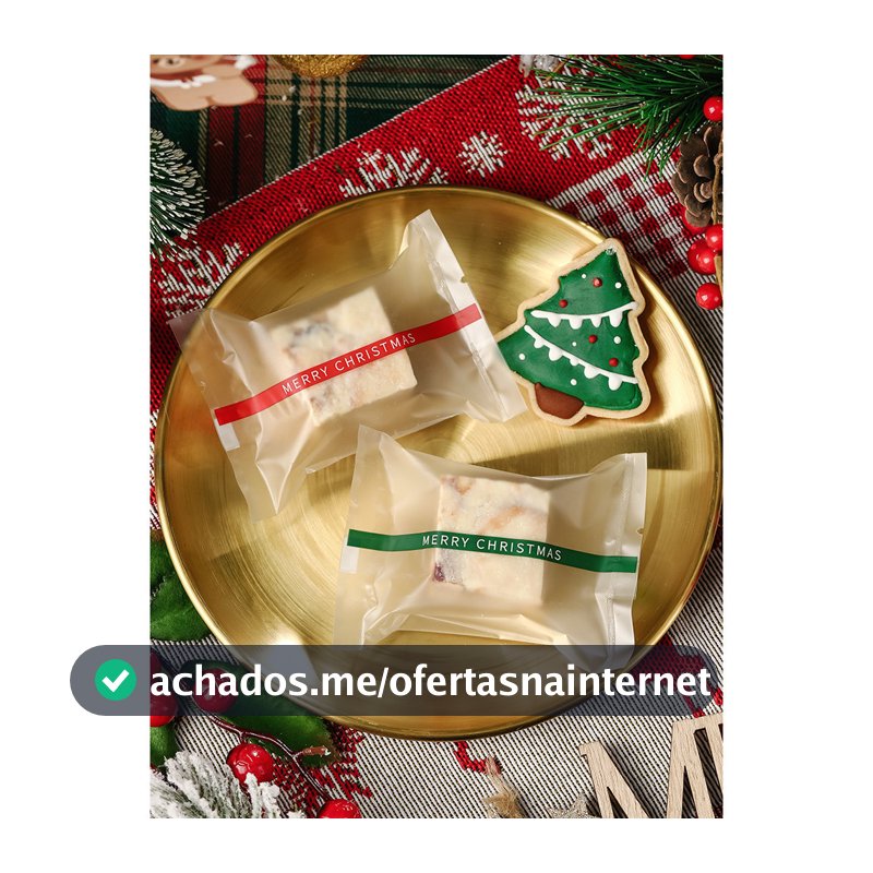 Saco de embalagem de doces de natal máquina saco de vedação auto-vedação floco de neve biscoitos crocantes cozimento lei