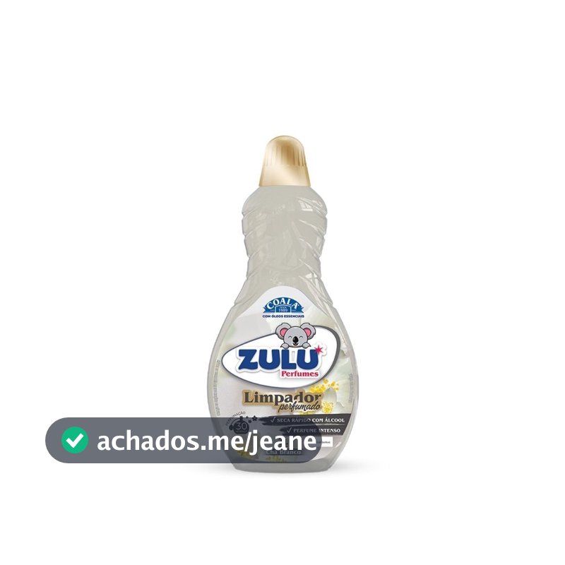 Limpador Perfumado Zulu Perfumes / Coala Chá Branco 1L