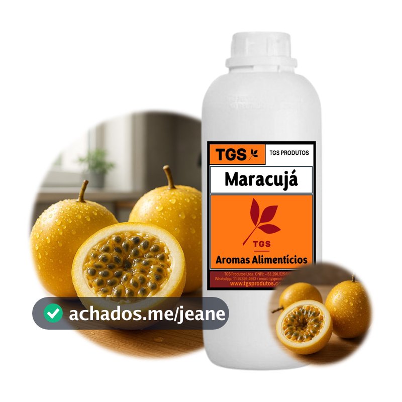 ESSÊNCIA Alimentícia MARACUJÁ PLUS Profissional Cosmestível AROMA para ALIMENTOS & BEBIDAS