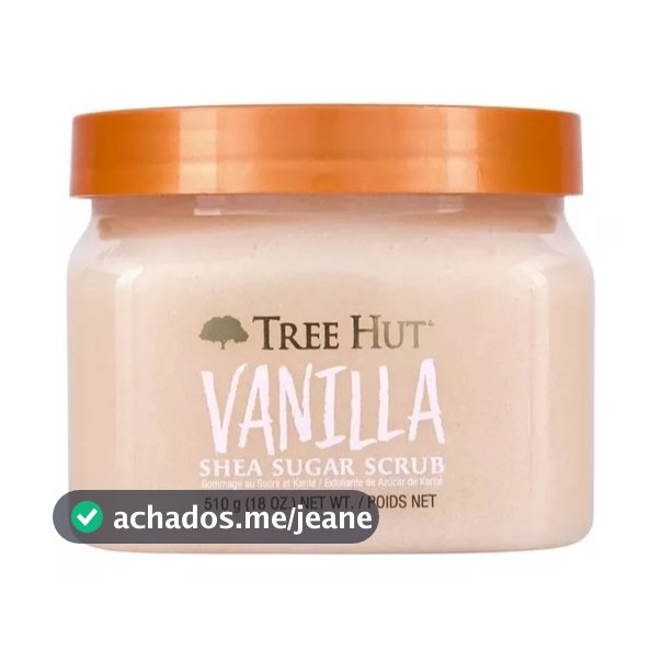 Esfoliante Corporal Vanilla Tree Hut 510gr