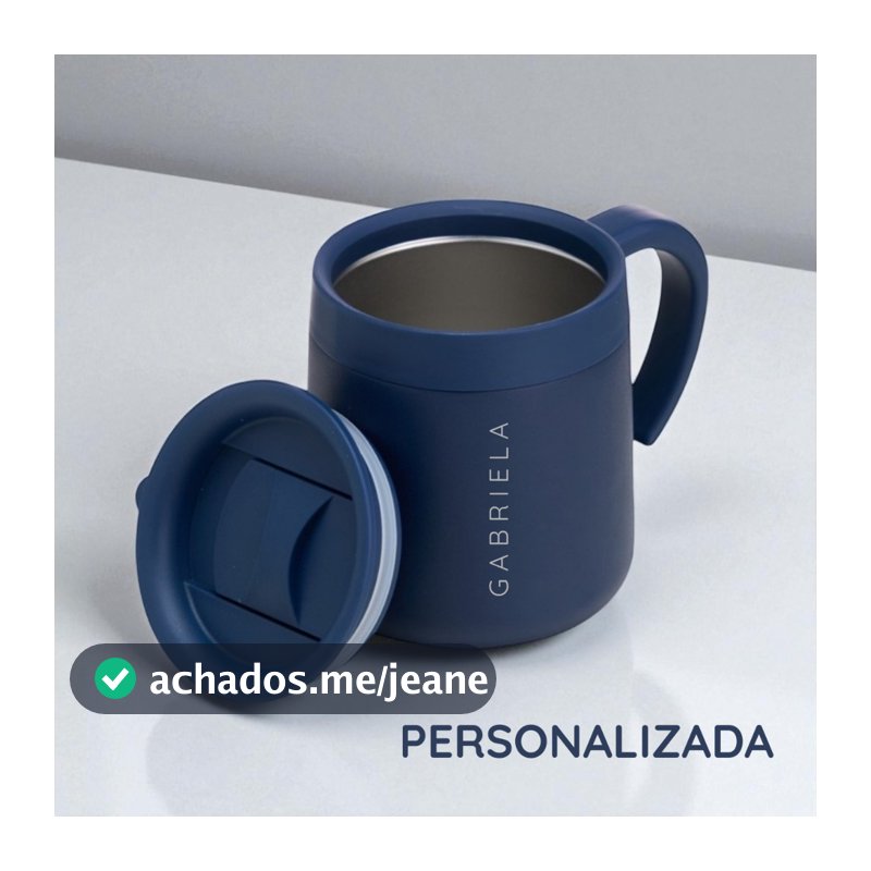 Caneca Térmica Atena Bear Thermal Personalizada 350ml – Escolha Seu Nome ou Frase