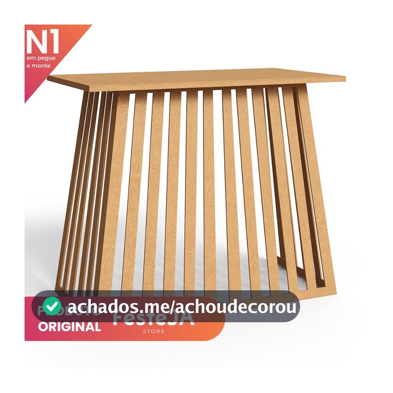 Mesa Cônica Ripada Pegue e Monte Decoração Festa Evento Casamento Aniversário