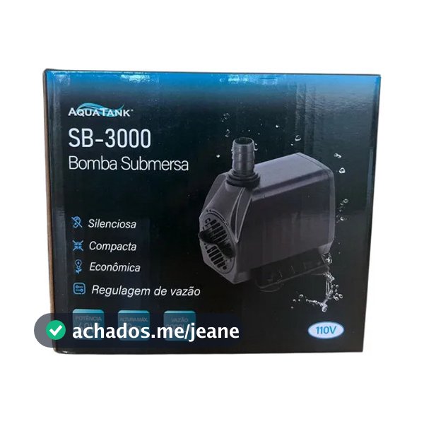 Bomba para aquário  Sb-3000  - A bomba potente Produto Para Animais