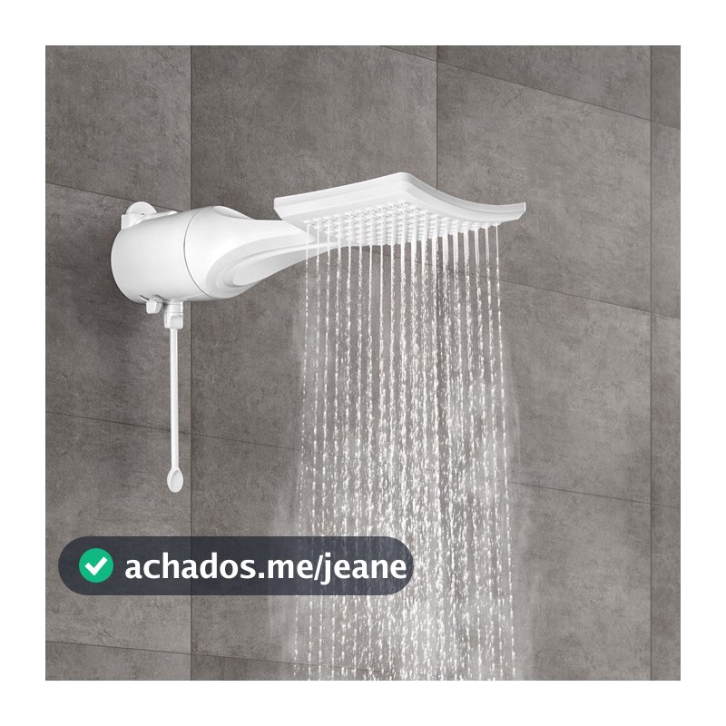 Chuveiro Ducha Eletrônico Elétrico Loren Shower Ultra Lorenzetti 127V/220V 5500W/7500w Branco