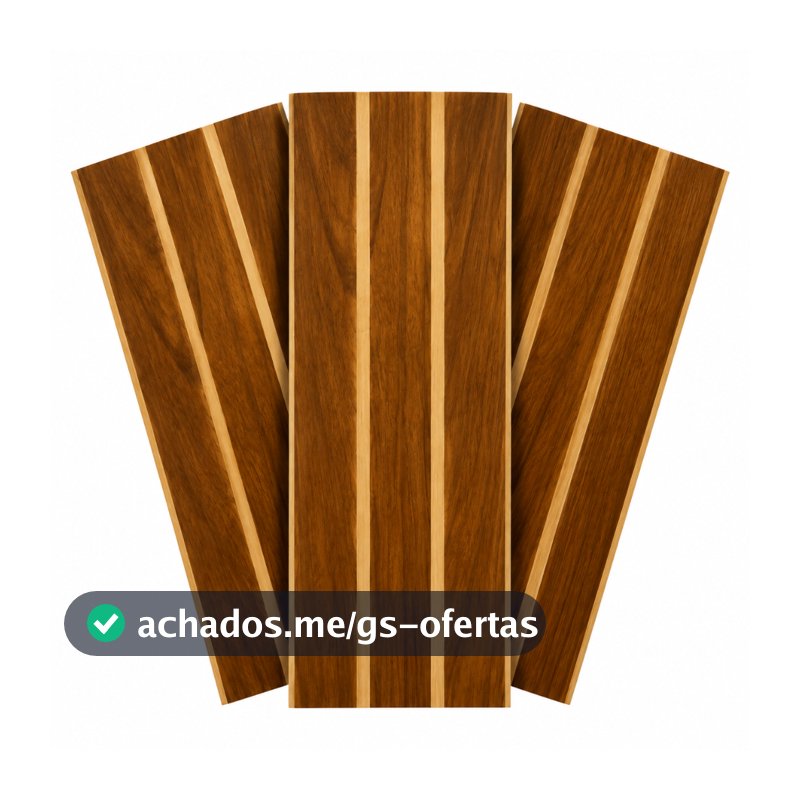 Kit até 100 Placas Painel Ripado Em MDF Decoração  - Envio Imediato!!!