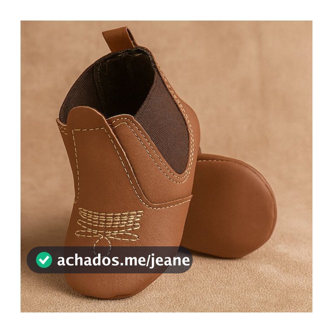 Bota Country Infantil Jequinha Bordada Confortável Lançamento Leleke Baby