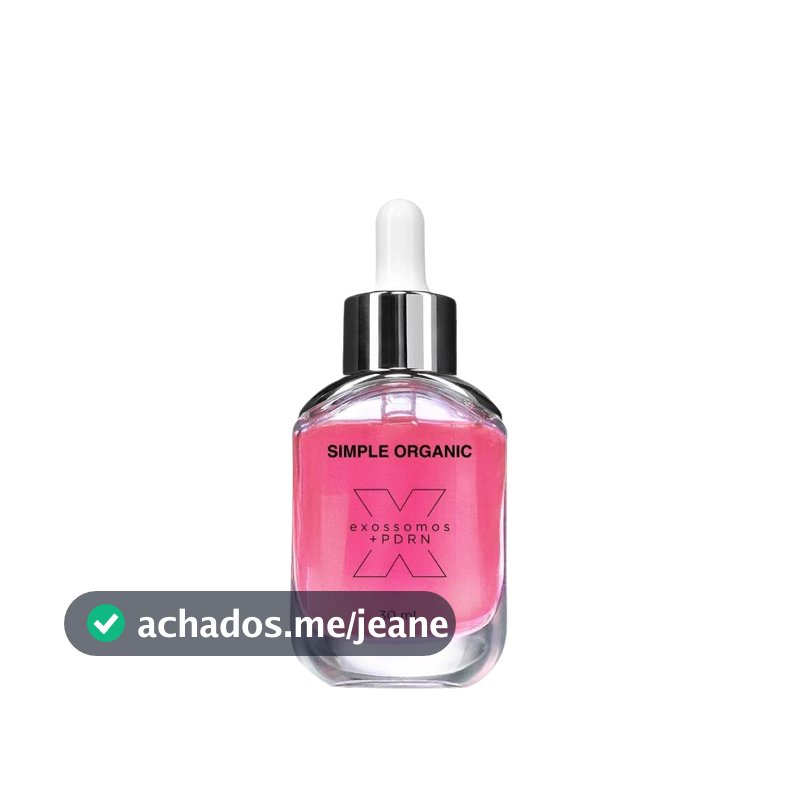 Simple Organic Solução Exossomos PDRN + Peptídeos