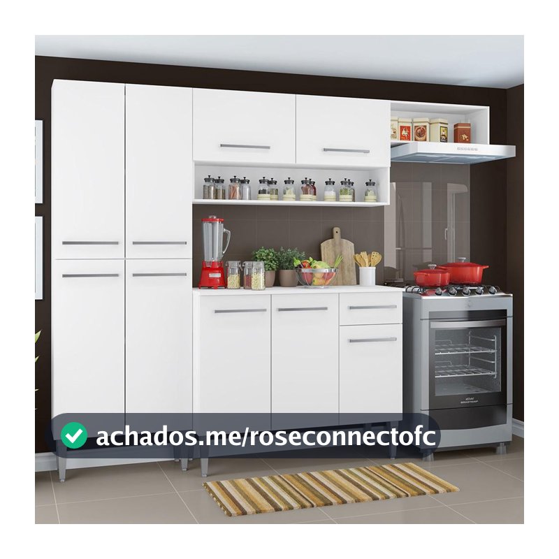 Armário de Cozinha Compacta Emilly Top Madesa
