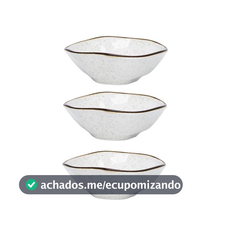 Jogo de 3 Tigelas 500ml Oxford Ryo Maresia