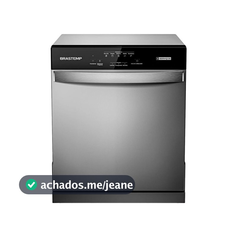 Lava Louças 8 Serviços Brastemp Cinza - BLF08BS