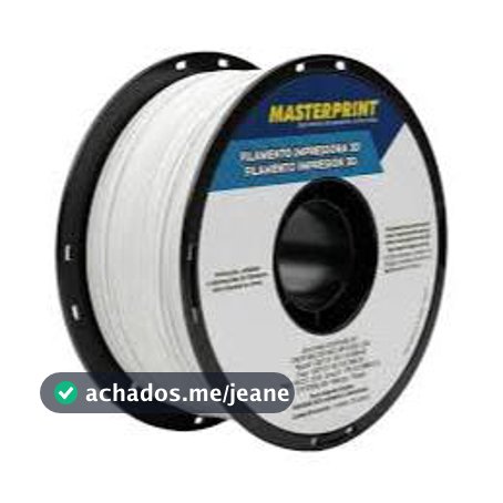 Masterprint Fibra de Carbono PETG Branco Impressora 3D Filamento