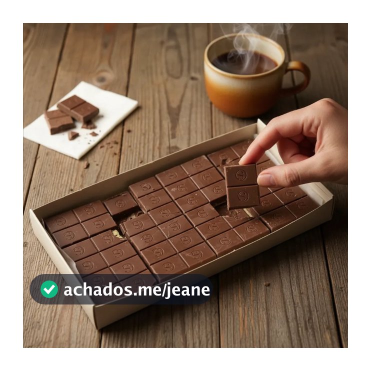 Caixa Branca 750g Chocolate Original – Diversos Sabores