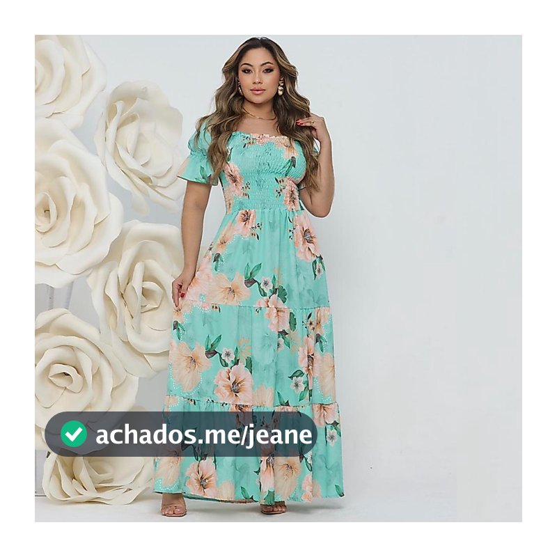 Vestido Feminino  Longo Lastex 3 Marias Estampado Ciganinha Tomara Que  Caia
