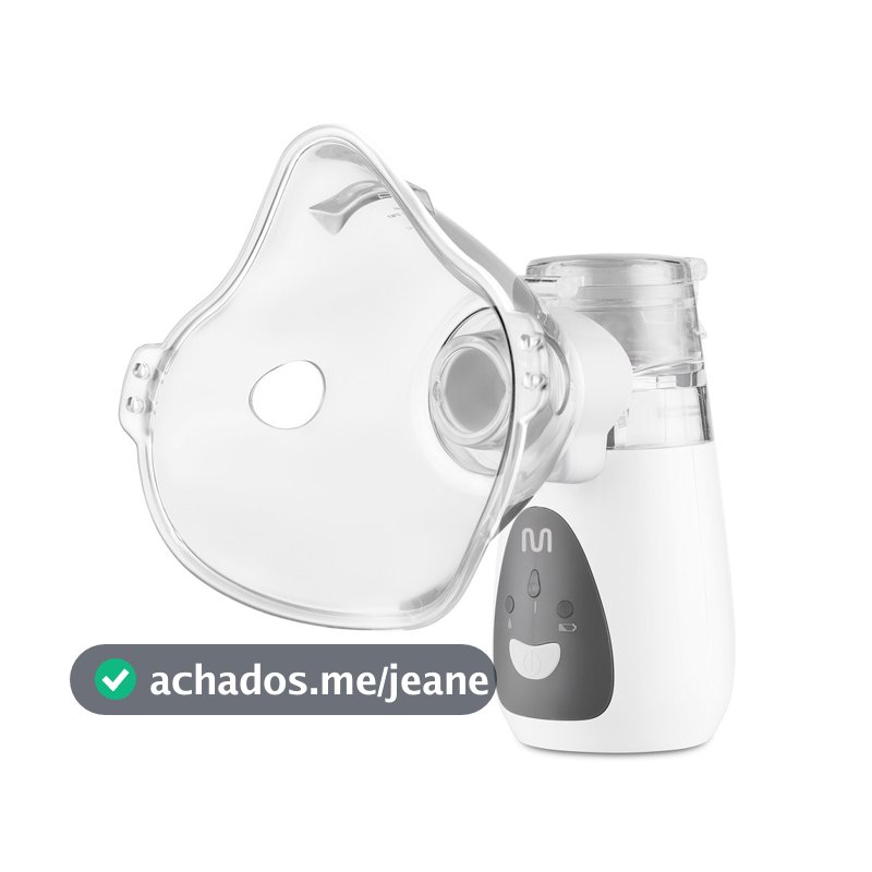 Inalador Nebulizador Mesh Air Flow Recarregável Multi Saúde - HC151