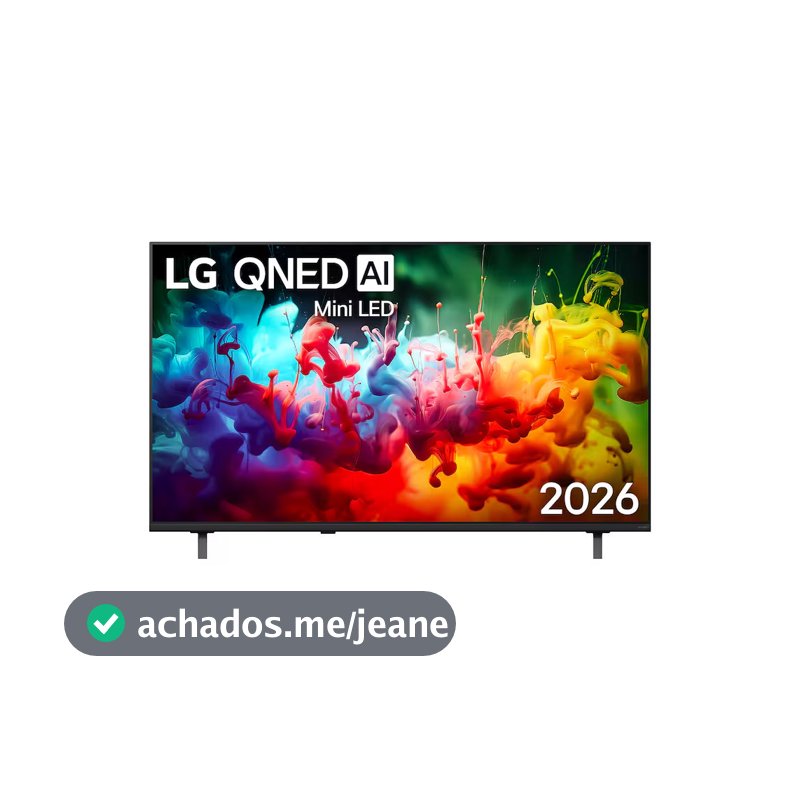 Smart TV 65 Polegadas QNED Mini LED AI 4K QNED70 WebOS 2026 LG