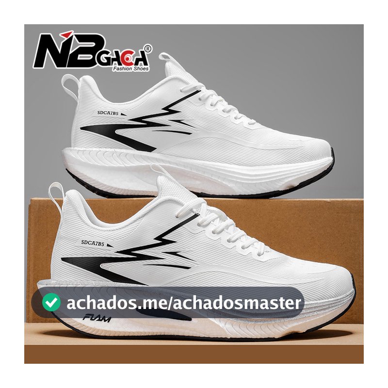 Tênis Branco Unissex Com Sola De Placa De Carbono , De Corrida Ultraleve E Respirável Para Homens/Mulheres/Crianças
