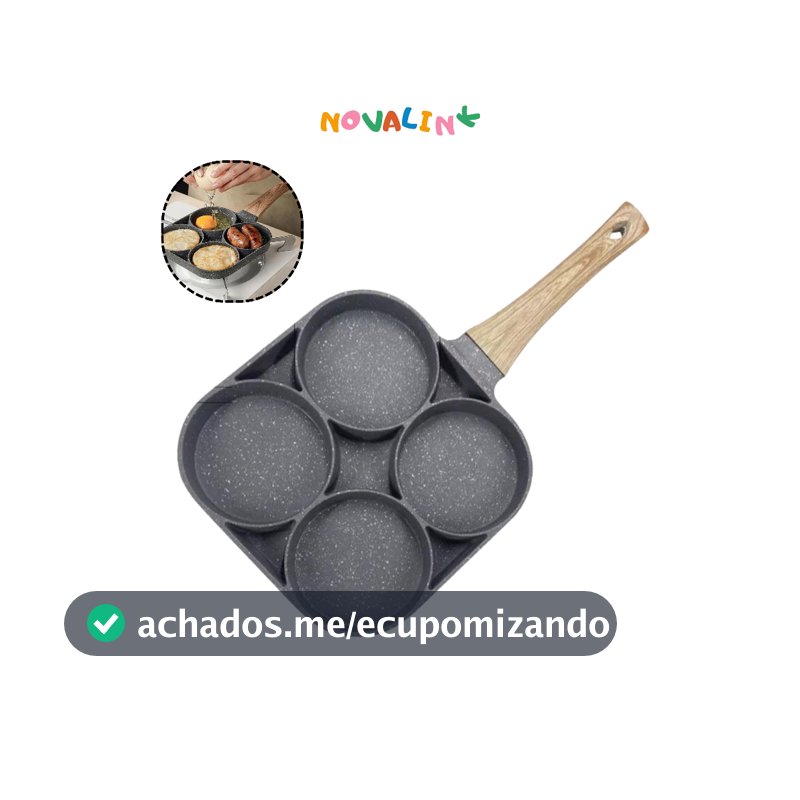 Frigideira Multifuncional Antiaderente 4 Em 1