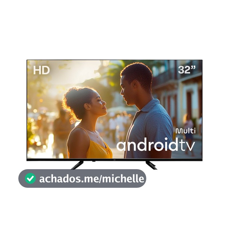 Smart TV DLED 32 HD Multi Android 11 3HDMI 2USB Bluetooth - TL062M