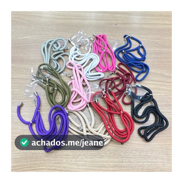 Cordão De Pescoço Para Telefone Celular Universal Ajustável