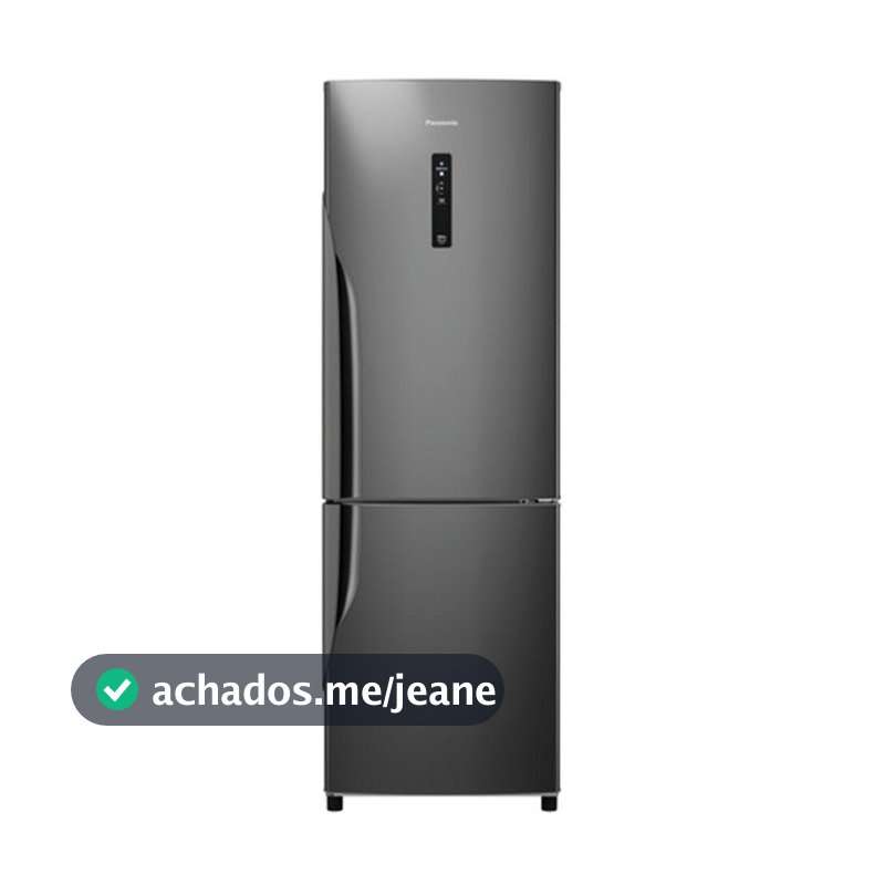 Refrigerador Panasonic Bottom Freezer Frost Free 407L Titânio - BB41