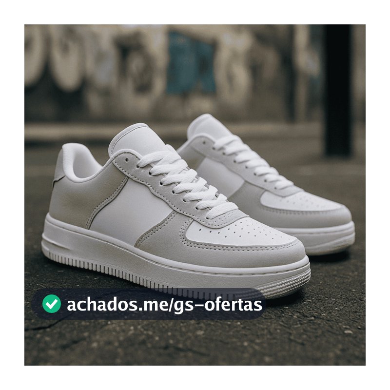 Tênis Masculino Casual Unissex Lançamento Confortável 34 - 43