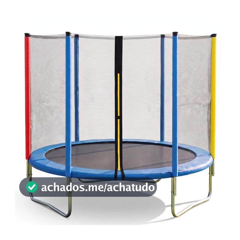 Cama Elástica Pula Pula Infantil Trampolim 1,8 Metros e 1,4 Metros