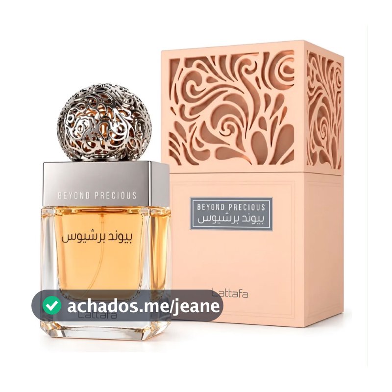 Perfume Árabe Feminino Lattafa Beyond Precious 100ml EDP Original Importado Lacrado