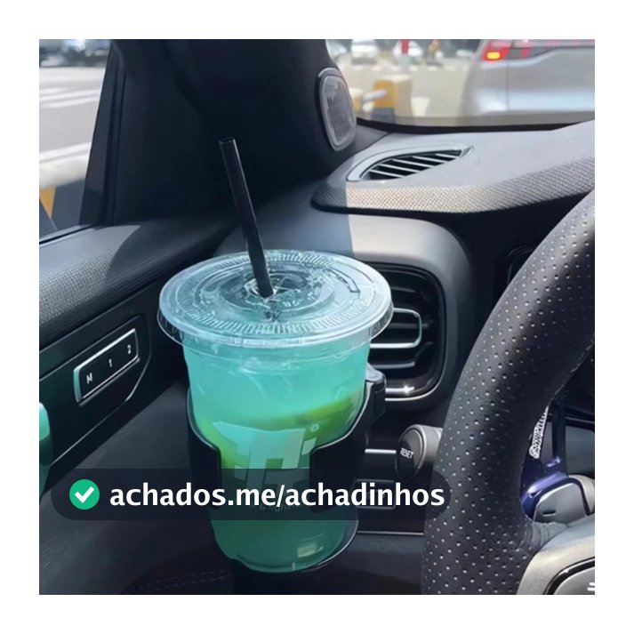 Porta Copos E Latas Personalizados Para Carros Caminhões Uber ônibus