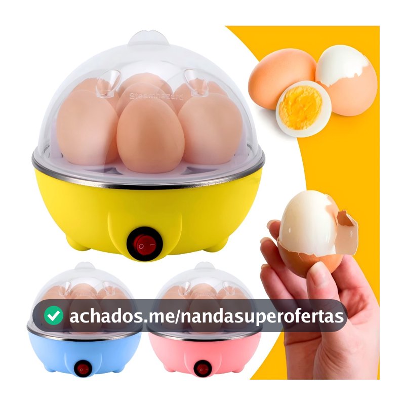 Cozedor De Ovos Portátil Elétrico Cozinha A Vapor 110v/220v