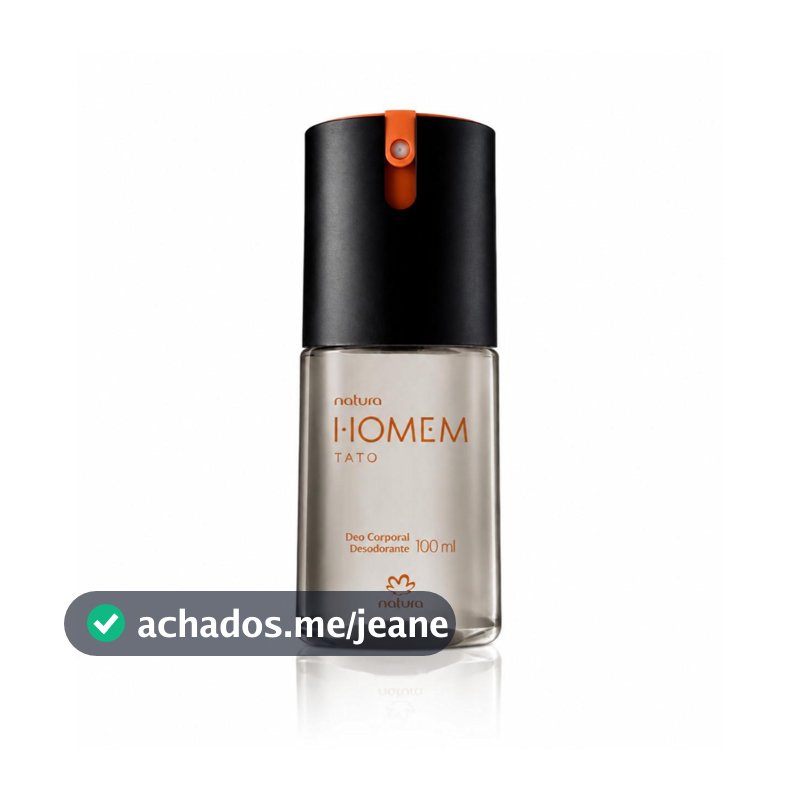Desodorante Corporal Masculino Natura Homem Tato 100 ml