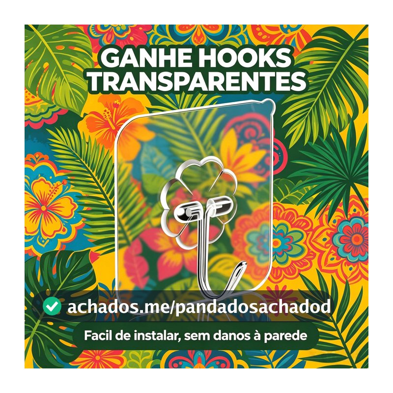 50 Pcs Gancho Inclugico Sem Unhas Transparente Pegajoso Pesado Gancho De Parede Ganchos para mural