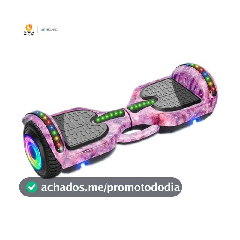 Hoverboard Overboard Infantil Skate Elétrico 6.5"  Led Bluetooth Bateria De Grande Capacidade Motor Brushless HBD65S
