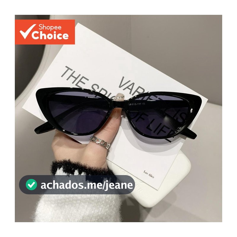 Óculos De Sol Y2K Hip-Hop Cat Eye – Retro UV400 Mirror Shades Para Mulheres E Homens