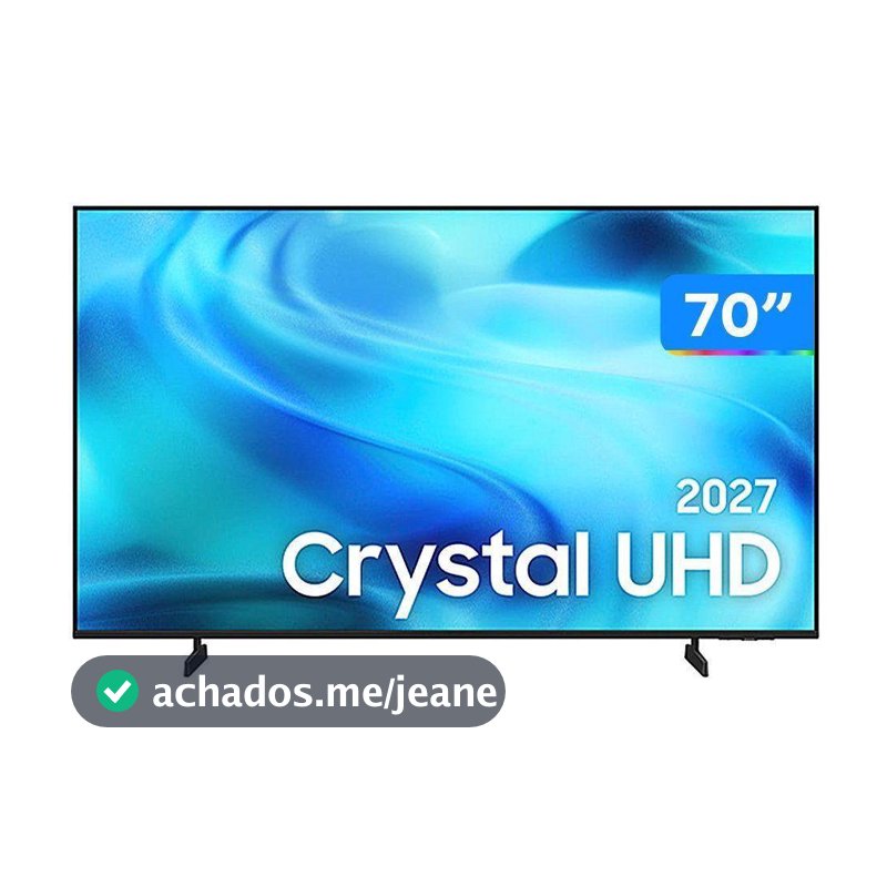 Smart TV 70" Samsung 4K UHD LED UN70U8000HGXZD One UI Tizen 2027