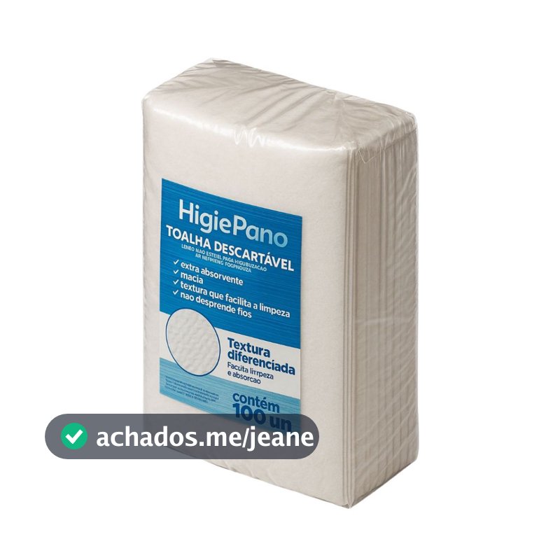 100Un Lenço Corporal Banho Leito para Idosos Higiepano Toalhas Descartáveis