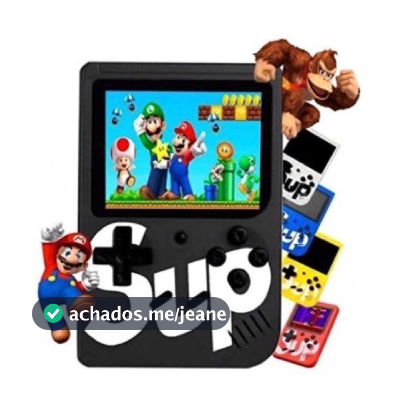 Mini Game Retrô Portatil Nintendo 400 Jogos Antigos Anos 80