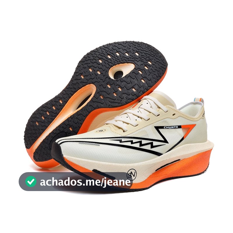 CHUNTA SN Tênis de Corrida Masculino Feminino Anti-Choque Placa de Carbono Tênis de Treinamento Esportivo Profissional