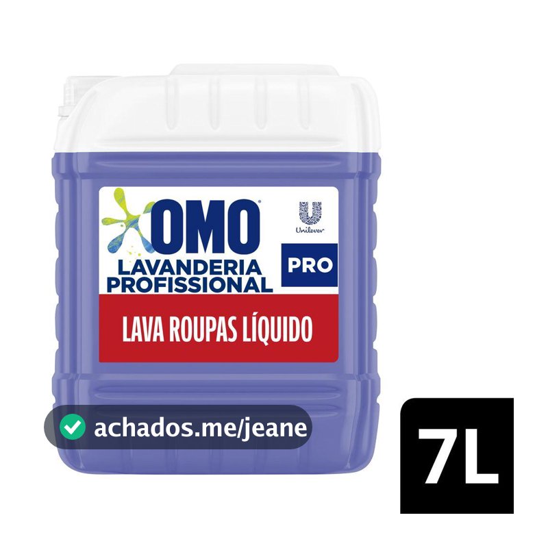 Sabão Liquido OMO Pro Lavanderia Profissional 7L
