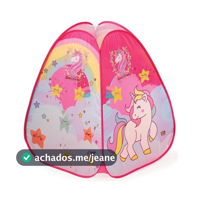 Barraca Infantil Cabaninha Cabana Barraquinha Unicornio