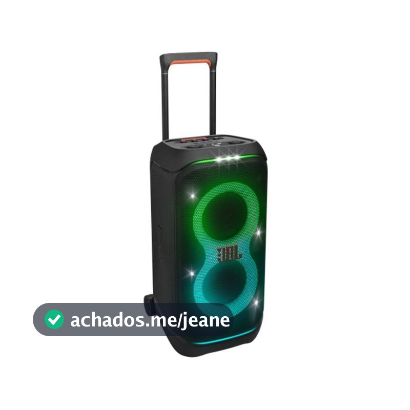 Caixa de Som JBL Amplificada PartyBox Stage 320 240W Preta Bivolt