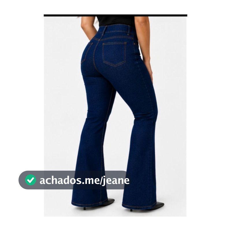 Calça jeans Flare feminina