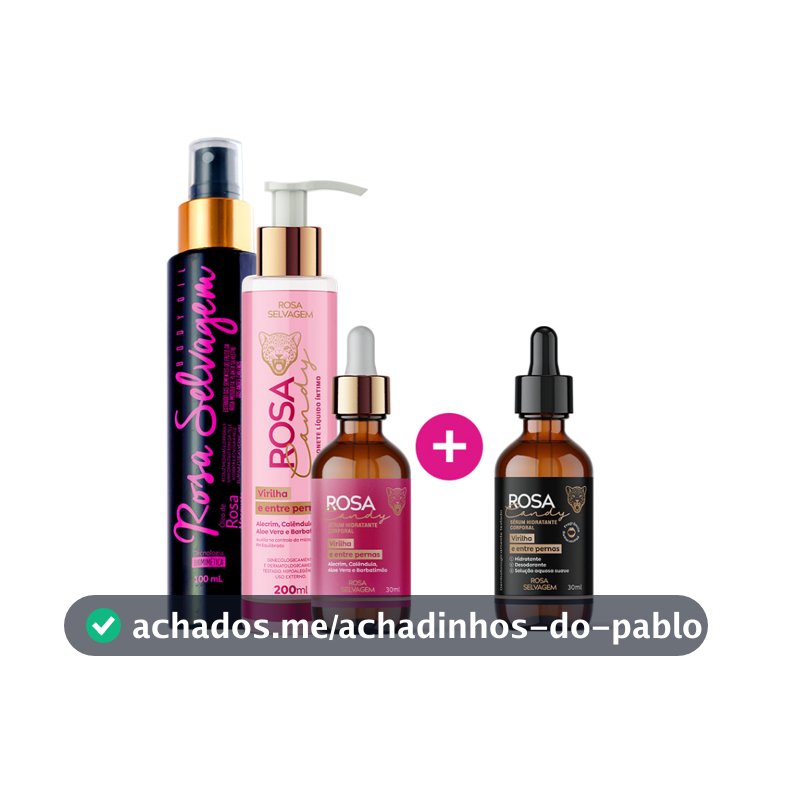Kit da Mirella - Clareador íntimo