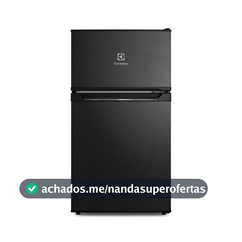Mini Geladeira 83L Inverter Bivolt Duplex Preta (EMD1B)