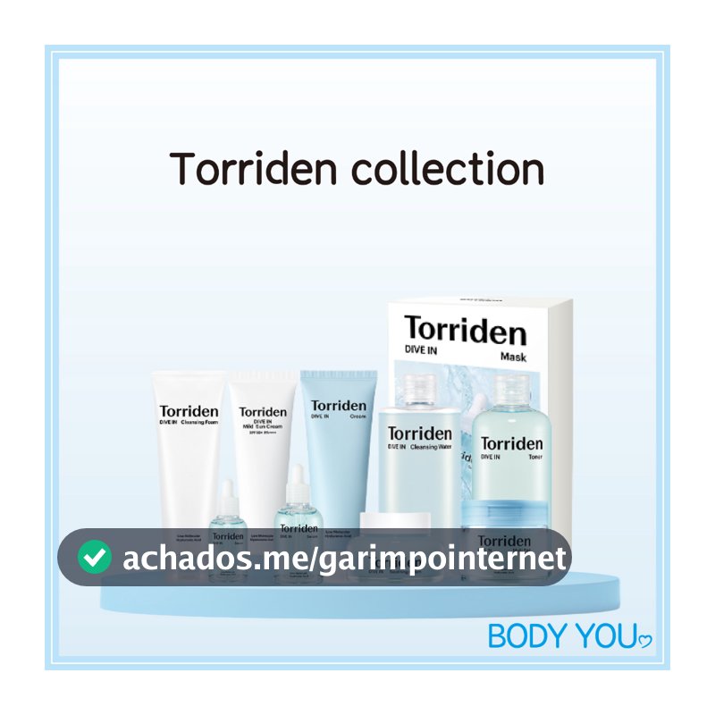 [Torriden] DIVE IN Toner De Coleta De Ácido Hialurônico Baixo Molecular , Creme Calmante , Soro , Pacote De Máscara , Es