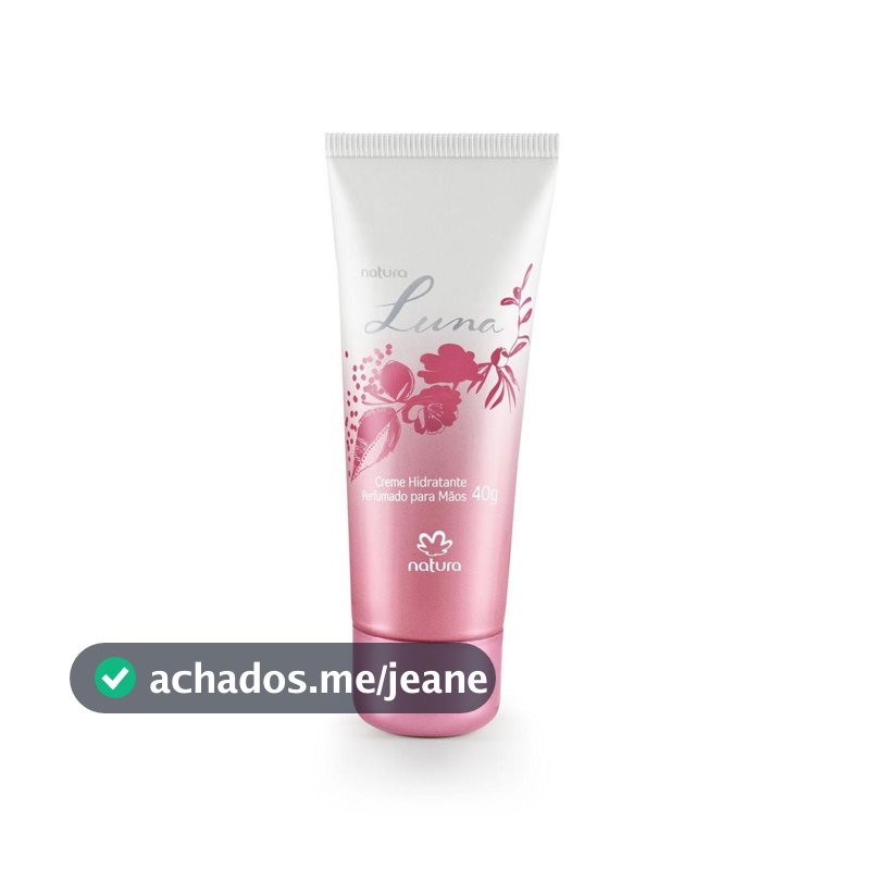 Creme Hidratante Perfumado para Mãos Natura Luna 40 g