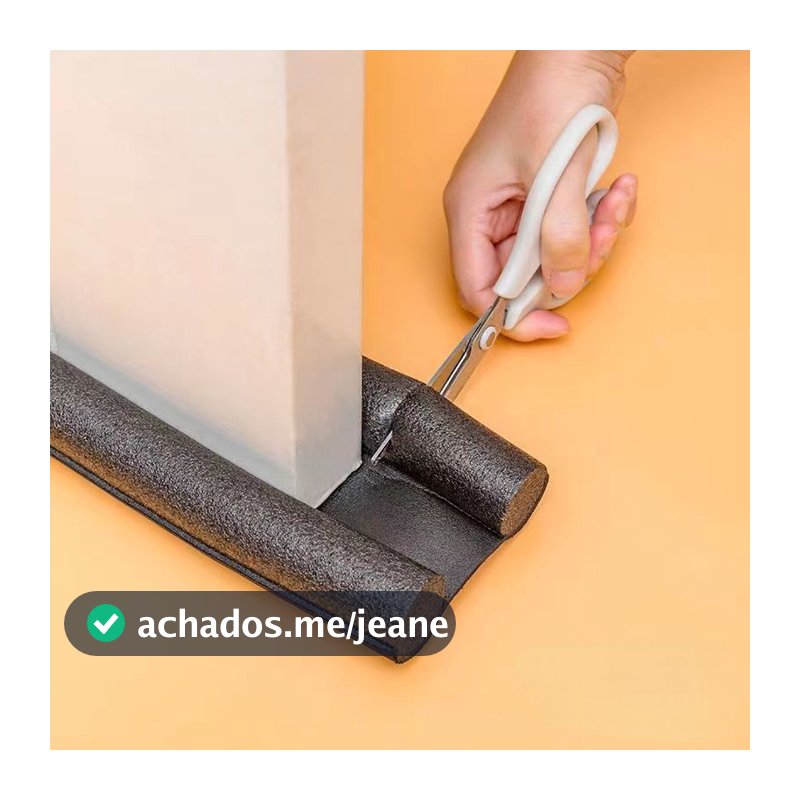 Fita De Vedação De Porta À Prova De Som Com Espuma 93CM Poeira E Insetos Vento
