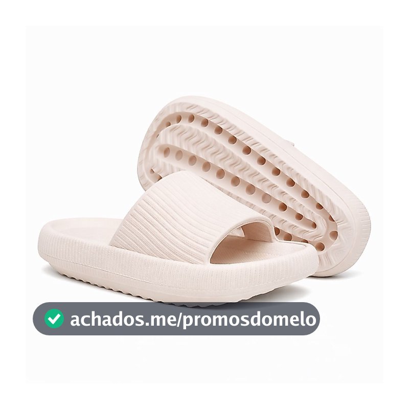 Chinelo Nuvem Slide Ortopédico Feminino Masculino Macio Confortável Flexível